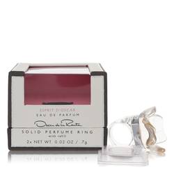 Esprit D'oscar Solid Perfume Ring with Refill By Oscar De La Renta